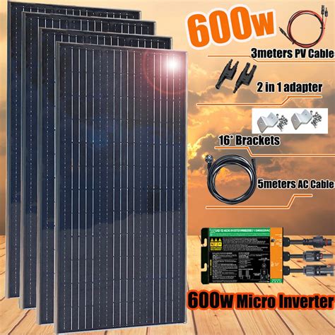 kit solaire 220v complet.